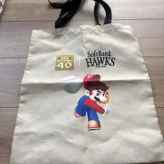 福岡ソフトバンクホークス スーパーマリオブラザーズ コラボトート