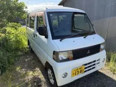 車検R10年5月末 走行7.7万㌔ タイヤ新品 AT車 三菱 ミニキャブバン 