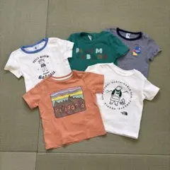 子供用Tシャツ 5枚セット 80cm