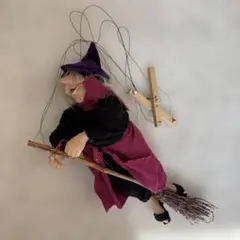 操り人形 マリオネット人形　魔女 チェコ 操り人形 マリオネット人形 魔女 チェコ - メルカリ