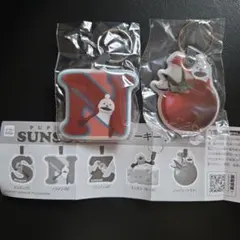 PUPPET SUNSUN ノンノン 2個セット リフレクターキーホルダー