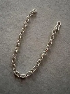 ゴローズに最適な細丸イーグルフックチェーン シルバー925 50cm - メルカリ