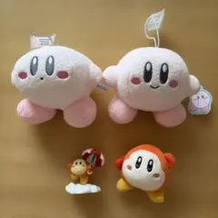 カービィ ぬいぐるみ2体とワドルディフィギュアセット