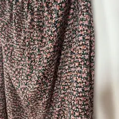 chocol raffine robe ピンク　花柄　ロングスカート　Fサイズ