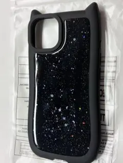 星空模様 猫耳 iPhone14用ケース