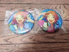 あんスタ　4周年 缶バッジ　葵ゆうた ひなた