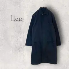 【Lee/リー】サービスコート ロングコート ベルト付き 胸ポケット コットン