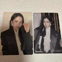 MISAMO ミナ PLAY タワレコ ラキドロ トレカ フォトカード ミサモ