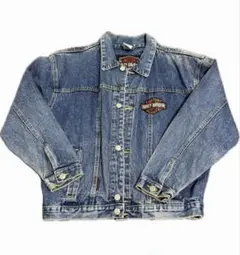 Harley-Davidson ヴィンテージ 刺繍 デニムジャケット