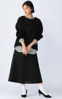 限定　美品　バンヤードストームメッシュシアープルオーバー スカートセット１