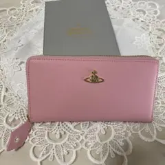 極美品】vivienne Westwood 長財布 オーブ総柄 レザー 箱付き - メルカリ