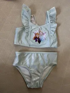 ディズニーストア★美品！ビキニ　水着　アナと雪の女王　110センチ　エルサ　アナ