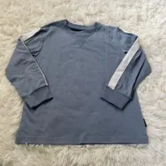 新品 しまむら トップス カットソー ロンT キッズ 120cm 綿100