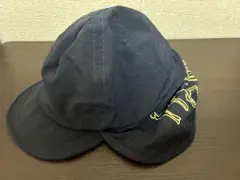 14＋ キッズキャップ 日よけ付き ネイビーのサムネイル