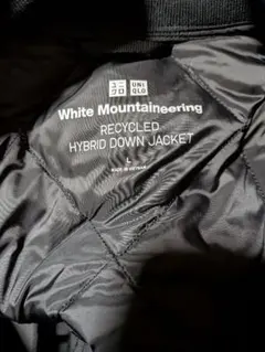 UNIQLO White MountaineeringDown Jacket L