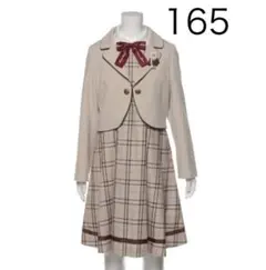 (美品)メゾピアノジュニア　 フォーマル ワンピース 165サイズ　卒業式　卒服