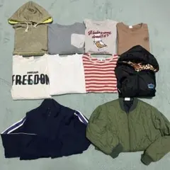 ボーイズキッズ服 トップスセット　10点