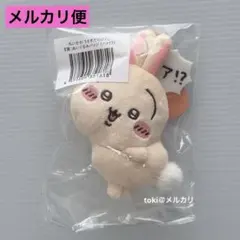 ちいかわ　うさぎ　うさぎだらけくじ　E賞　ぬいぐるみバッジ　ハァ⁉︎　新品未開封