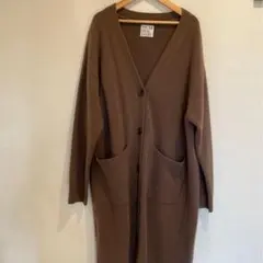 MICA & DEAL ブラウン ロングカーディガン 美品 最終お値下のサムネイル