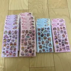 立体 ぷっくり3Dシール クレヨンしんちゃん 4枚セット