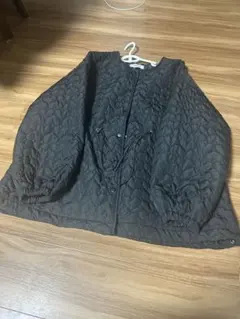 キルティングジャケット ノーカラー ブラック ハート柄　未使用品　タグ付き