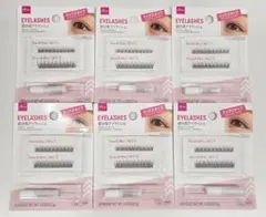 ダイソー　DAISO　アイラッシュ(部分用、接着剤付き、クロスミックス)　×6