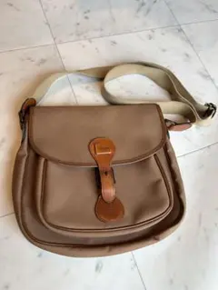 ランセル　 レザー ショルダーバッグ　美品‼️ シック　レトロ可愛い