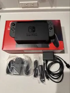 Nintendo Switch 本体 グレー ACアダプター付き