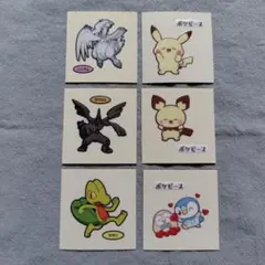 ポケットモンスター デコキャラシール・６枚セット
