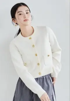 週末お値下げ【LILYBROWN】新品未使用　ニットカーディガン