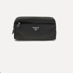 PRADA ブラックナイロントラベルポーチギャランティ付き