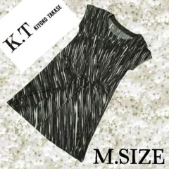 o11〚K.T KIYOKO TAKASE〛 総柄ワンピース Mサイズのサムネイル