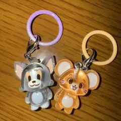 トムとジェリー　ミニチャーム　2個セット