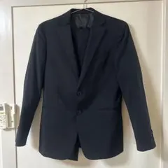 RITORNO 黒色ビジネススーツ2ボタンズボン一枚付き