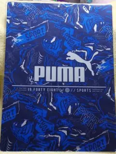 PUMA 下敷き ブルー スポーツデザインのサムネイル
