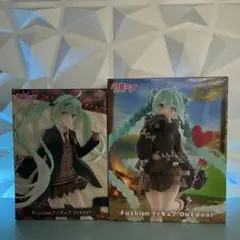 【未開封】Fashionフィギュア初音ミク 2種セット