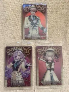 にじさんじウエハース　セラフ•ダズルガーデン他 カード3点セット