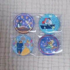 ディズニー 刺繍缶バッジ