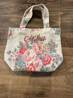 Cath Kidston フラワープリントトートバッグ小さいサイズ 美品