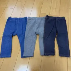 UNIQLO レギンスパンツ 3色セット