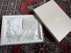 銀座WAKO和光 刺繍ハンカチ
