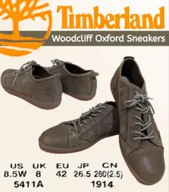 Timberland Woodcliff Oxford Sneakers 8.5