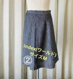 ★最終お値下げ★インデックス★フレアスカート★ボーダー★キレイめ★Ｍ