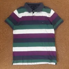 【マルチカラー】TOMMY HILFIGER 半袖　ポロシャツ　〈169〉