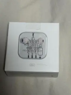 新品未開封】aeae イヤホン USB-C ホワイト×レッドドット - メルカリ