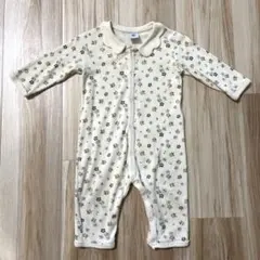 プチバトー　襟付きロンパース 12m 74cm