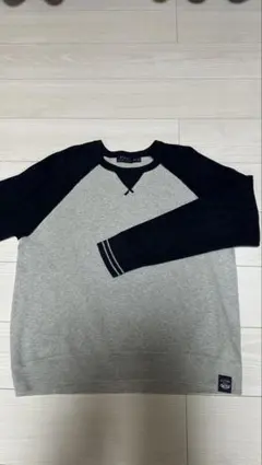 Ralph Lauren POLO ラルフローレン ラグランニット バイカラー