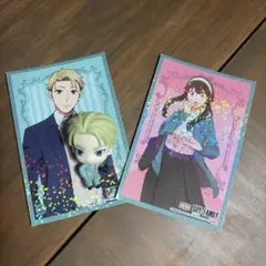 スパイファミリー ロイド　ヨルステッカーとロイド充電線フィギュア