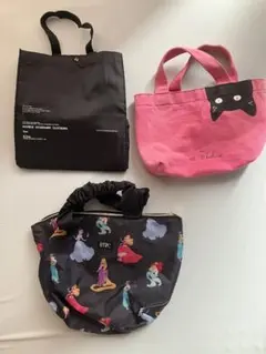 トートバッグセット ディズニープリンセス ダブスタショッパー