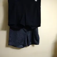 ギャップ、ブラック・グレー ショートパンツ 2点セット